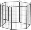 PawHut kutsikate aedik 6 paneeliga, 100 cm