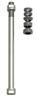 Trenazööri lisatarvik Tacx E-Thru Axle Skewer 12 mm x 1, hõbe