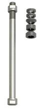 Trenazööri lisatarvik Tacx E-Thru Axle Skewer 12 mm x 1, hõbe