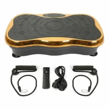 Vibreeriv treeningplatvorm Extralink Moonwalk SpinMove Gold, 200W