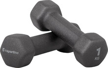 Neopreenist hantlid inSPORTline ON-X Renbell, 2 x 1 kg