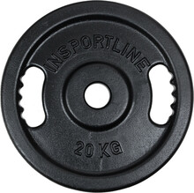 Ketas inSportline Castblack OL, 20 kg