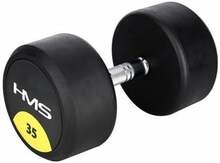 Kummist hantel HMS HG PRO, 35 kg