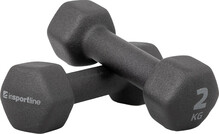 Neopreenist hantlid inSPORTline ON-X Renbell, 2 x 2 kg