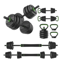 Kang ja hantlite komplekt Tunturi Vinyl Barbell & Dumbbell Set, 28 kg