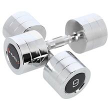 Hantlid HMS CHD09, 2x9 kg, hõbe