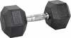 Kuusnurkne hantel InSportline Hex, 14 kg, must