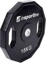 Kummiga kaetud ketas Insportline Ruberton, 15 kg