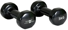 Vinüülkattega hantlid Christopeit Beauty Bells, 2 x 3 kg