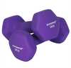 Hantlite komplekt Songmics, 2 x 2 kg, lilla