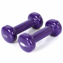 Vinüülhantlid Profit, 2x0,75 kg, lilla
