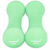 Neopreenist hantlid Springos FA1040, 2x2 kg, rohelised
