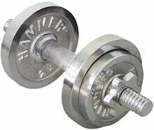 Kokkupandav hantel Hammer Dumbbell Set, 10 kg, kroomitud