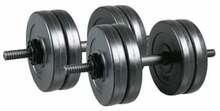 Reguleeritavad hantlid EB FIT, 2x10 kg