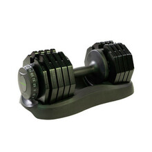 Reguleeritav hantel Tunturi Selector, 25 kg, must