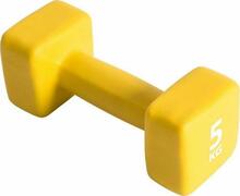 Hantel Pure2Improve, 5 kg, kollane, neopreen
