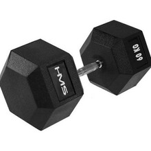 Hantel HMS Hex Pro, 60 kg