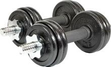 Muudetava raskusega hantlid EB Fit, 15 kg (2x7,5 kg)