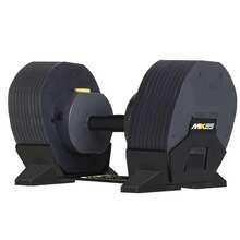 Reguleeritavad hantlid MX Select MX85, 5,6 - 38,6 kg, must