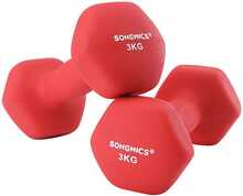 Hantlid Songmics, 2 tk, punased