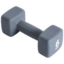 Hantel Pure2Improve, 6 kg, hall, neopreen