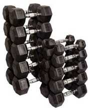 Hantlid Strongman kuusnurkne, 2 x 5 kg