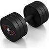 Kummist hantel Marbo, 20 kg, must