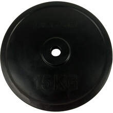 Kummist ketasraskus Tunturi Rubber, 15 kg, 30 mm