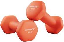 Hantlite komplekt Songmics, 2 tk, oranž