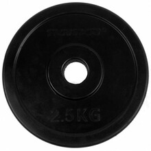 Kummist ketaskangikettad Tunturi, 2 x 2,5 kg, 30 mm