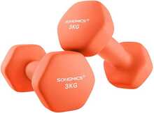 Hantlite komplekt Songmics, 2 tk, punane