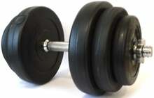 Kokkupandav hantel Tomaz Sport Start, 20 kg