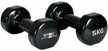 Vinüülkattega hantlid Christopeit Beauty Bells, 2x5 kg