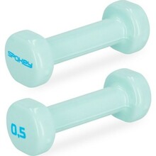 Vinüülhantlid Spokey Shape, 0,5 kg x 2 tk