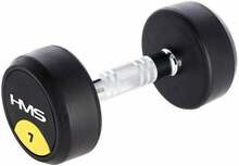 Kummist hantel HMS HG Pro, 7 kg