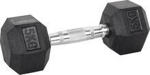 Kuuskant hantel inSPORTline Hexsteel, 5 kg