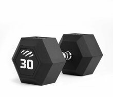 Hantel Tiguar Dumbbell HEX, 30 kg