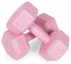 Hantlid Modernhome Hex, 2x3 kg, roosa