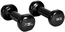 Vinüülkattega hantlid Christopeit Beauty Bells, 2 x 1 kg