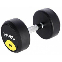 Kummist hantel HMS HG PRO, 14 kg