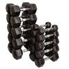 Hantlid Strongman, kuusnurkne, 2x4 kg