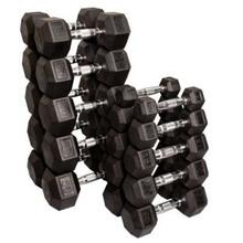 Hantlid Strongman, kuusnurkne, 2x4 kg