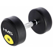 Kummist hantel HMS HG Pro, 16 kg