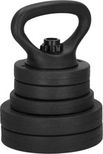 Hantlite komplekt Springos FA1671, 20 kg, reguleeritav: kang + kettlebell