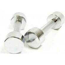 Hantlid Spartan Chrome, 2 x 1 kg, kroomitud