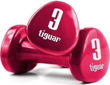 Vinüülhantlid Tiguar, 3 kg, 2 tk