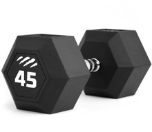 Hantel Tiguar Dumbbell HEX, 45 kg