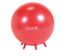 Istmepall Gymnic SIT'n'GYM, 55 cm, punane