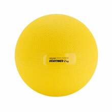 Raskendatud pall Gymnic Heavymed, 2 kg, kollane