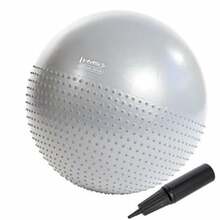 Võimlemispall HMS YB03, 65 cm, helehall